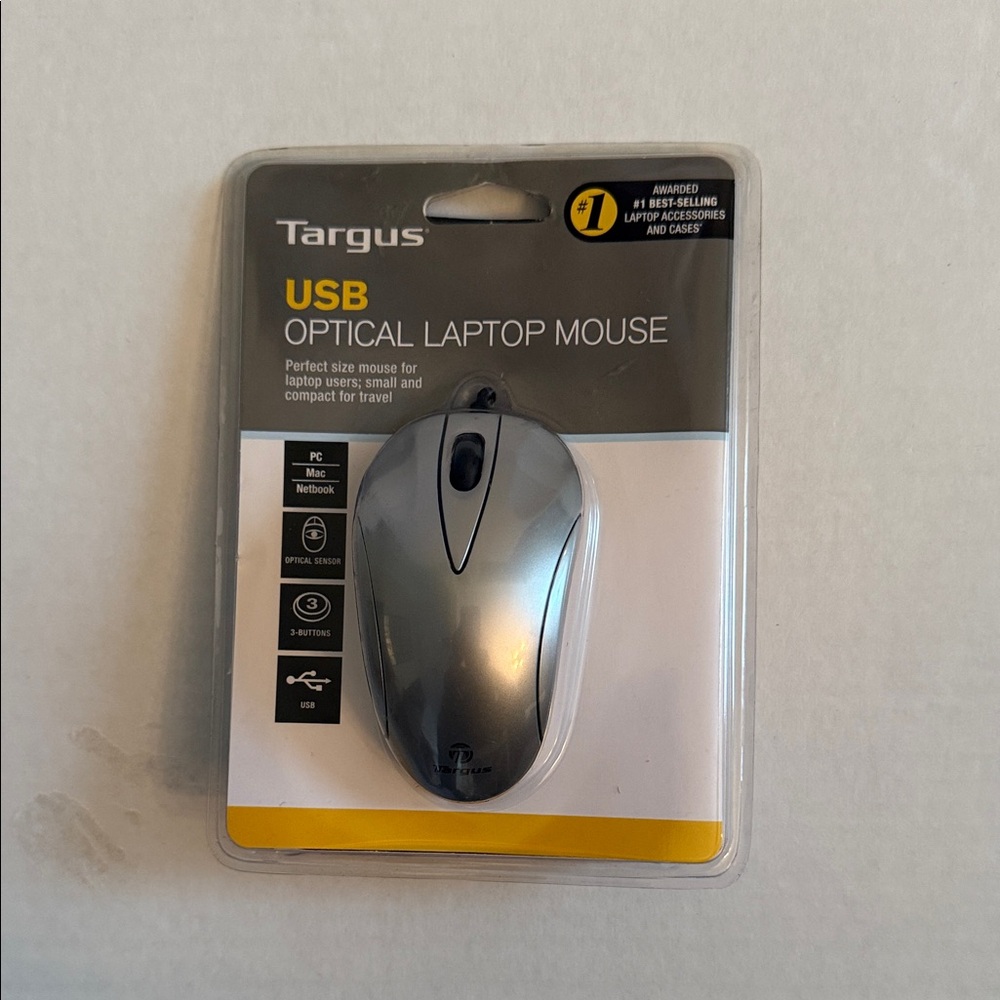 Targus Gray USB Optical Mouse